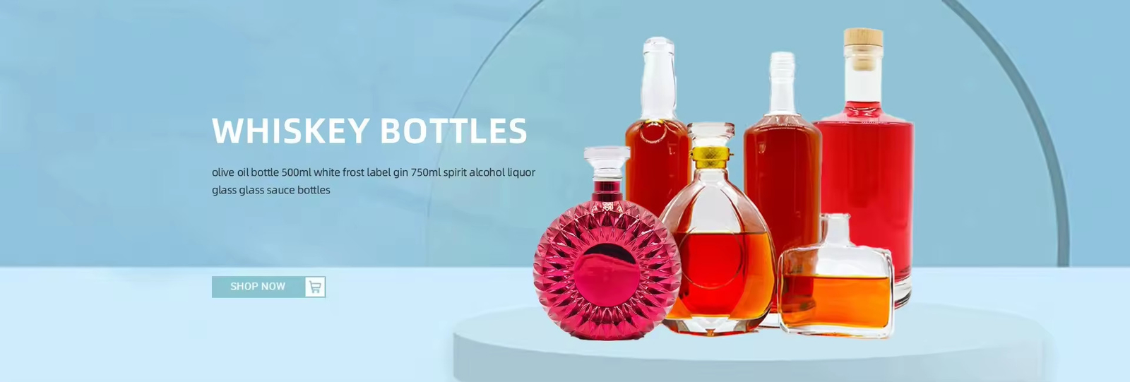 Garrafas de gin