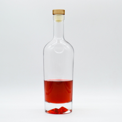 Manuseio de superfície Decal Custom Made Extra Flint Whisky garrafa 500ml 700ml 750ml e 1L