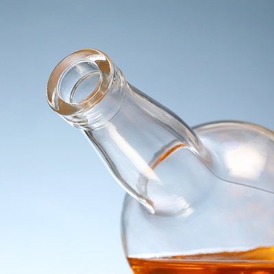 Decal Processo Profundo Super Flint Vidro 750ml Vidro Brandy e garrafa de Gin Feito de Design