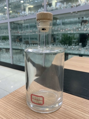 Super Flint Glass 70cl 1Litro Garrafa de vidro de boca larga para bebidas alcoólicas Liquor Transparente Vazio