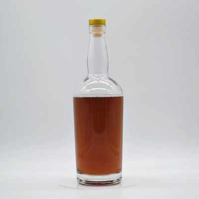 Outras bebidas alcoólicas 375 ml 500 ml Garrafa de vidro congelado em forma de lua para tequila personalizada