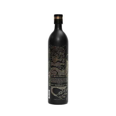 Super Flint Glass Custom 750ml Vidro Frio Límpido Vazio Vodka Garrafa de Liquor Garrafa de Vinho em Forma