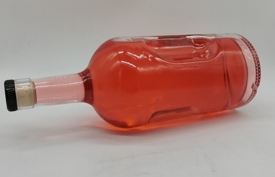 Garrafa vazia de vidro Super Flint personalizada para 1750 ml de Whisky Spirit na Califórnia