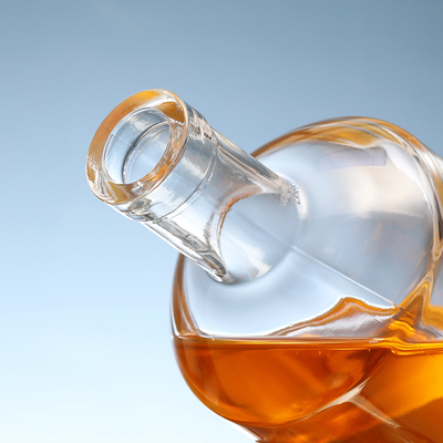 700 ml 200 ml 500 ml 1 litro Garrafa de vidro Vodka garrafas de brandy para armazenamento de champanhe claro