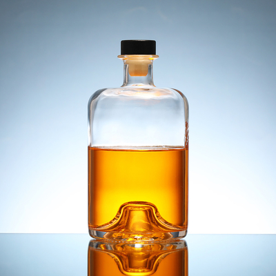 375ml 500ml 750ml Vodka Whisky Liquor Botão com Cortiça Feito de Material Extremamente Branco