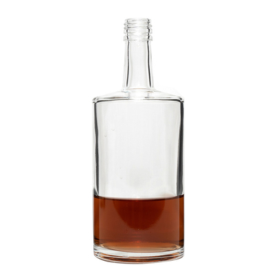 Garrafa de licor de vidro vazia 500ml 750ml Amostra livre para OEM/ODM aceitável