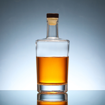 Elegantes garrafas de vinho e vodka coleção especialmente concebidas garrafas de vidro Decal tampa de vidro