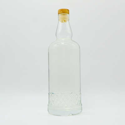 Garrafas de rum de brandy 500ml 700ml 750ml com requinte artesanal