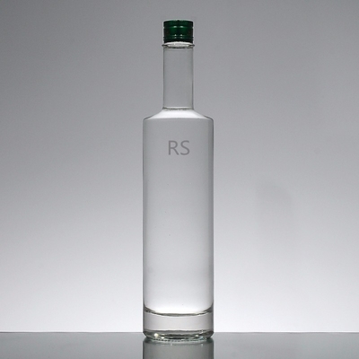 Outro processo de gelo profundo Material de vidro de pedra alta Garrafa de vidro de brandy 750 ml/1000 ml/1L