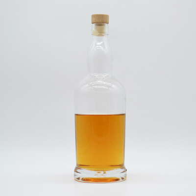OEM Bem-vindo 700ml garrafa de vidro vazia para embalagem de vinho personalizado