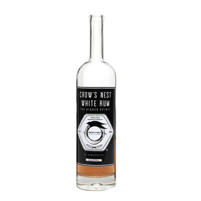 375ml 500ml 700ml 750ml Botas de vidro de diferentes tamanhos para Vodka Whisky Rum Gin