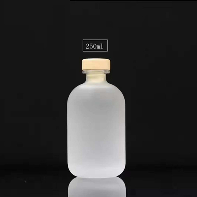 375ml 500ml 700ml 750ml Botas de vidro de diferentes tamanhos para Vodka Whisky Rum Gin