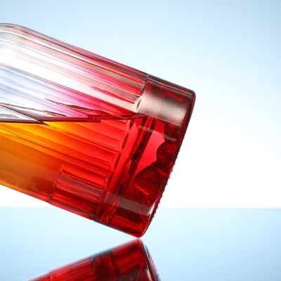 Super Flint Glass 350ml 500ml 700ml 750ml garrafa vazia de uísque para armazenamento de uísque