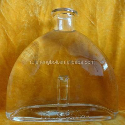 Super Flint vidro vazio 1.5L 2 litros garrafa de vinho de vidro com rolha