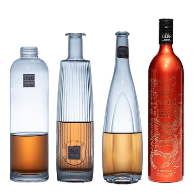 700 ml 750 ml frasco de spray de álcool congelado vazio para vodka rum gin uísque uísque vinho licor