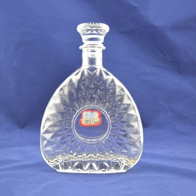 Garrafa de tequila personalizada com material de vidro transparente e tempo de entrega rápido 20-30 dias