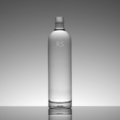 Cristal Branco 500ml 700ml 750ml Super Flint Vidro Vazio Rum Limpo Garrafa de Liquor Designer