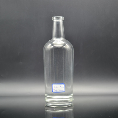 750 ml de garrafa de vidro para o requisito de material de vidro de super flint whisky