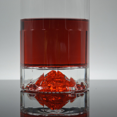 Garrafas de vinho de vidro transparente de 750 ml com material de vidro super flint aceitáveis