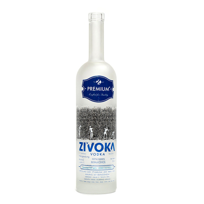 Custom 700ml 750ml garrafa de vidro para gin rum uísque vodka e mais bem-vindos pedidos OEM