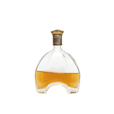 Super Flint Customizado Cor-de-Rosa Eletroplacado Vidro Azul Tequila Vodka Liquor Botelha 1L