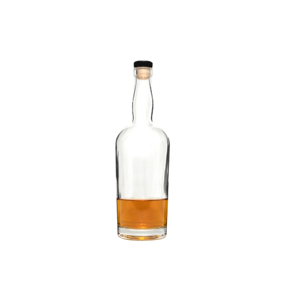Super Flint Customizado Cor-de-Rosa Eletroplacado Vidro Azul Tequila Vodka Liquor Botelha 1L