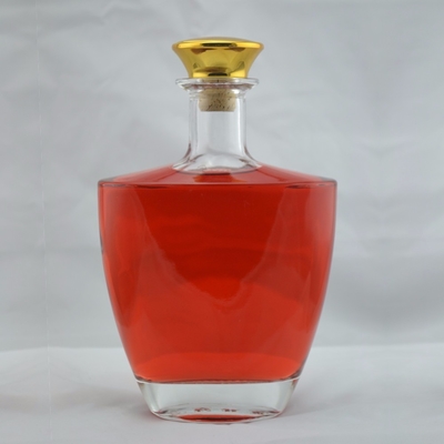 750 ml de Brandy Quadrado XO Flint Liquor 250 ml de frasco de rum congelado 375 ml de champanhe