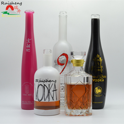 Botas de vidro de vodka de vinho XO Super Flint