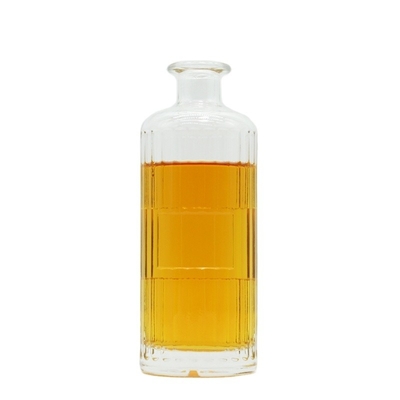 Botas de vidro Super Flint para Tequila Vodka 750ml Quadrado Design OEM