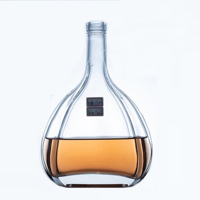 OEM/ODM aceitável Super Flint Material garrafa de vidro para licor personalizado