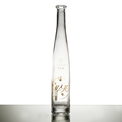 Garrafa de vidro vazia personalizada para álcool uísque vodka 700ml 750ml 500ml 1000ml