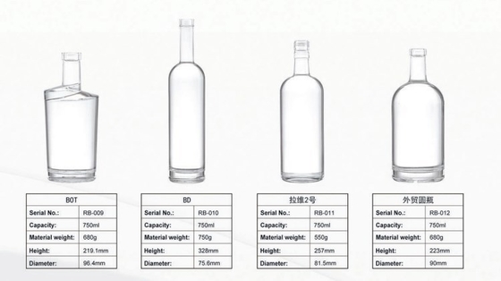 Bebida alcoólica transparente de 750 ml com garrafa de whisky de 1000 ml