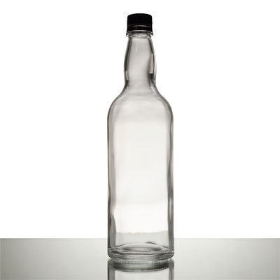 Material do colarinho Material de vidro Super Flint Liquor Álcool Vodka Whisky Garrafa de vidro