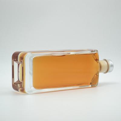 Material de vidro Super Flint 375ml PET transparente Bebidas Botelha de plástico para sumo