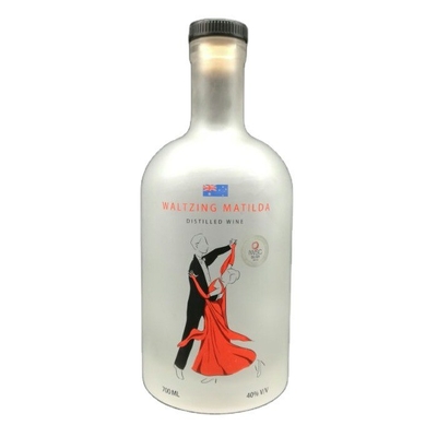 OEM Logotipo Decal Stock 1000ml 750ml 500ml garrafas de licor Vodka garrafa de vidro com tampa de cortiça