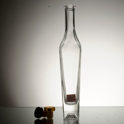 OEM Vidro transparente Botas de bebidas suaves 300ml 500ml 750ml com processo de gelo profundo