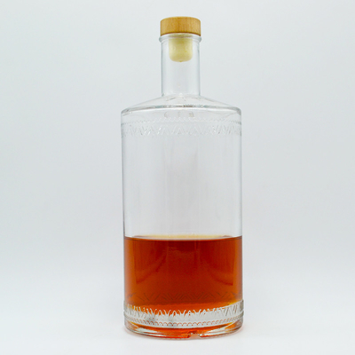 Whisky 700 ml Álcool preto UV garrafa de champanhe rolos congelados garrafas vazias 500 ml 1000 ml