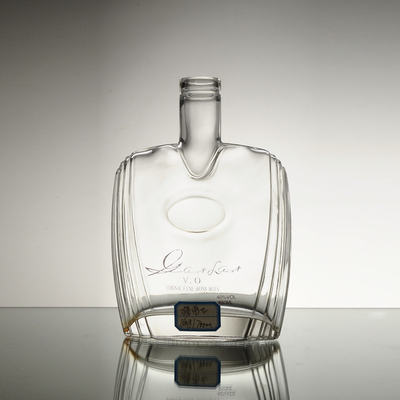 Decal Superficie Handling Custom Giant 750ml 1000ml Gin de cerveja vazio Rum Decanter Álcool Liquor Pruna Vinho Garrafa