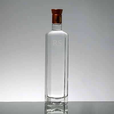 Decal Superficie Handling Custom Giant 750ml 1000ml Gin de cerveja vazio Rum Decanter Álcool Liquor Pruna Vinho Garrafa
