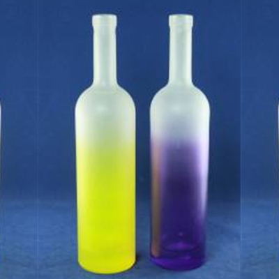 Material de vidro Super Flint 375ml PET transparente Bebidas Botelha de plástico para sumo