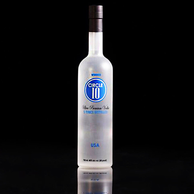 Vidro de cristal customizado Tequila congelada vazia 700 ml garrafa para licor uísque vodka 750 ml