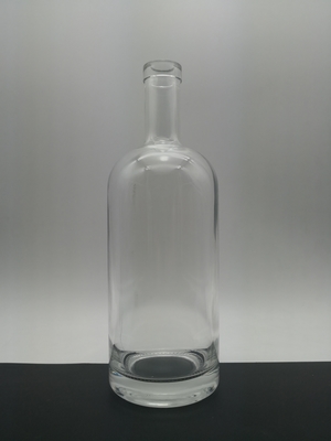 Super Flint congelado 700ml garrafas vazias para vinho logotipo de decal 750ml garrafa de vidro de vodka