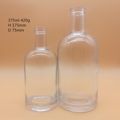 Super Flint congelado 700ml garrafas vazias para vinho logotipo de decal 750ml garrafa de vidro de vodka
