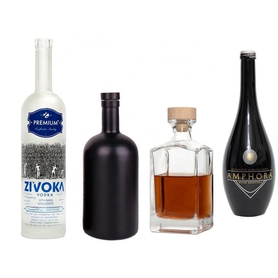 700 ml 750 ml frasco de spray de álcool congelado vazio para vodka rum gin uísque uísque vinho licor