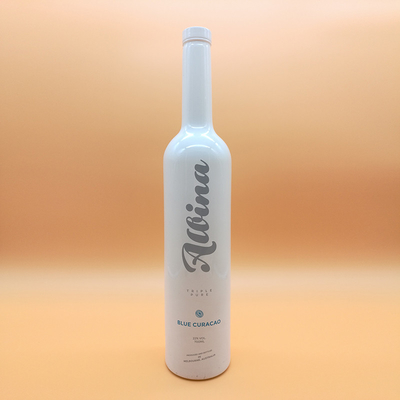 Amostra grátis Decal superfície de manuseio Garrafas de vinho de vidro para Gin Vodka Whisky