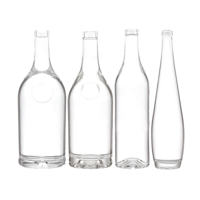Material de vidro Super Flint 500 ml 750 ml garrafa de gin para bebidas de água e bebidas alcoólicas