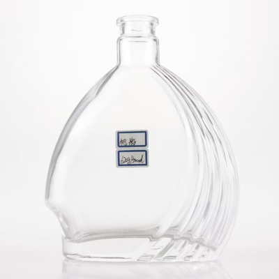 100-1000ml Capacidade de garrafa de vidro personalizada em forma de barco para bebidas OEM/ODM suportado