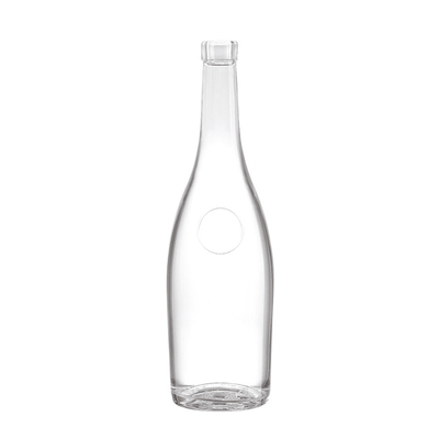 100-1000ml Capacidade de garrafa de vidro personalizada em forma de barco para bebidas OEM/ODM suportado