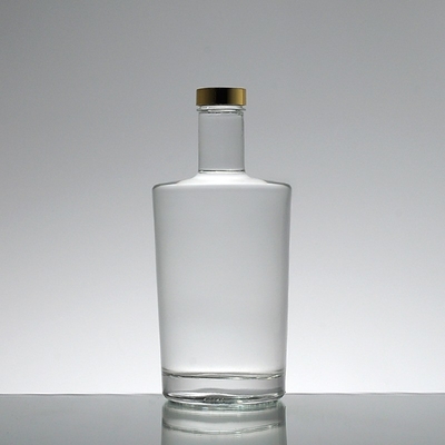 Garrafas de vidro de whisky de 750 ml de capacidade Vidro com tampas Outro estampamento a quente por processo profundo