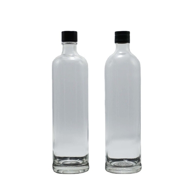 FOB Termos Super Flint Garrafa de Água de Vidro com rolha e superfície decal 750ml 1000ml